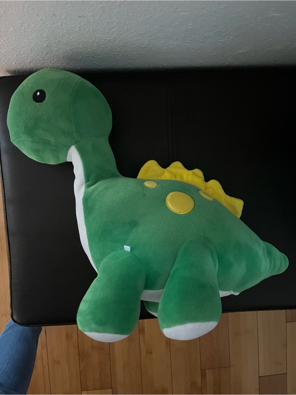 Green Stuffed Animal Dinosaur